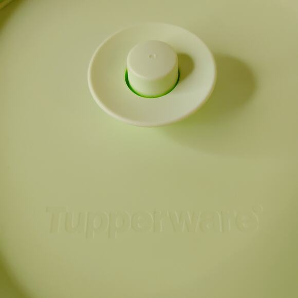 Tupperware Gallon Frosted Pitcher with Push Button Seal Mint Green - Picture 2 of 7